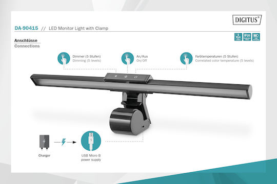 Digitus Monitor Light Bar DA-90415