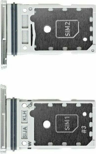 Samsung Slot Card Sim Alb Galaxy S22+ 5G - Galaxy S22+ 5G