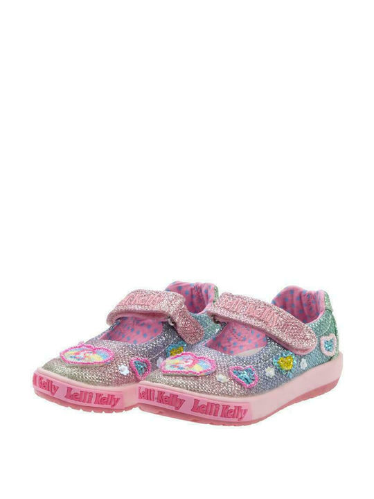 Lelli Kelly Kids Ballerinas with Hoop & Loop Closure Multicolour