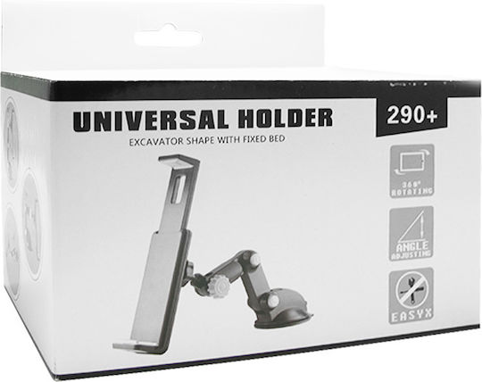 DeTech Dash Holder Βάση Κινητού Αυτοκινήτου με Κλιπ-Μανταλάκι Μαύρη