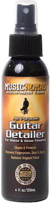 MusicNomad Guitar Detailer for Matte & Gloss Finishes Cleaning Accessory 4oz./120 ml