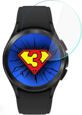 3MK FlexibleGlass Screen Protector για το Galaxy Watch 4 Classic 42mm 3τμχ