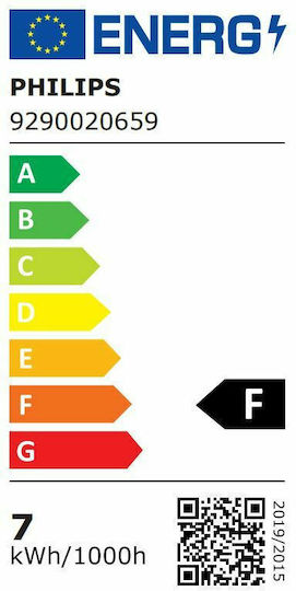Philips Bec LED 6.2W pentru Soclu GU10 și Formă PAR16 Alb cald 575lm Reglabil în intensitate
