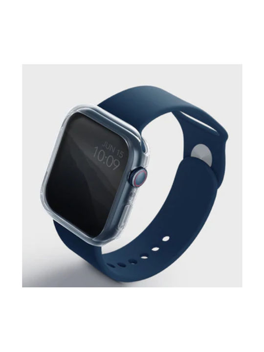 Uniq Glase Dual Pack Θήκη Σιλικόνης Clear-Smoke για το Apple Watch 45mm Uniq Glase Dual Pack Θήκη Σιλικόνης Clear-Smoke για το Apple Watch 45mm