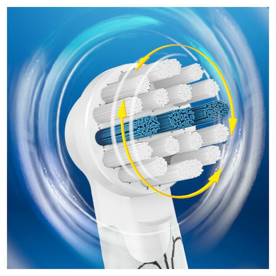 Oral-B Ανταλλακτικά Ηλεκτρικής Οδοντόβουρτσας Stages Power 4τμχ για 3+ Χρονών Frozen