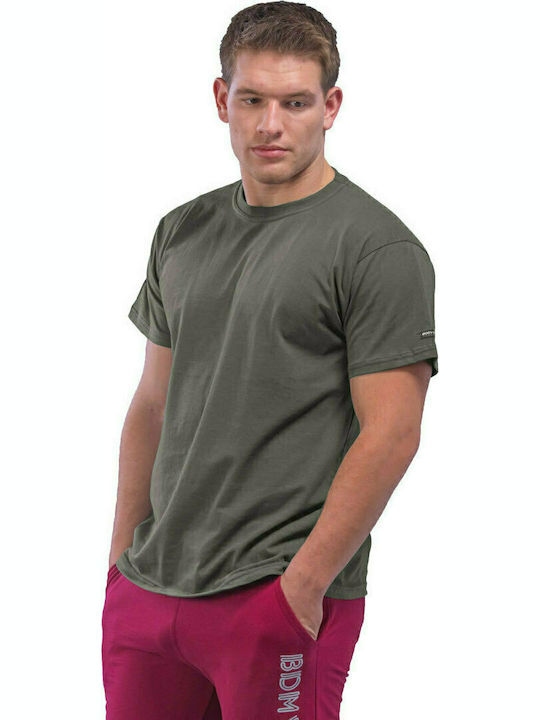 Bodymove Ανδρικό T-shirt Anthracite Μονόχρωμο