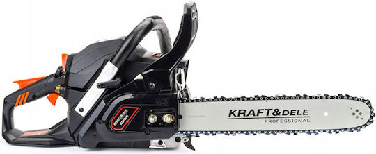 Kraft & Dele Gasoline Chainsaw 4.5kg with Blade 35cm