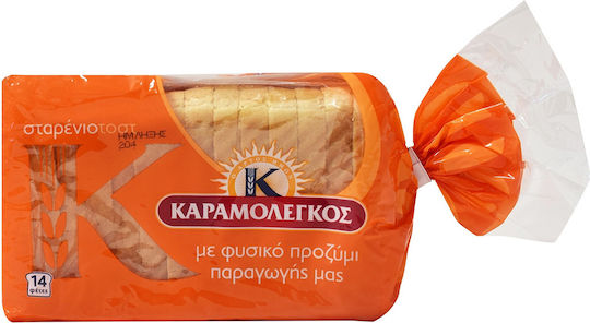 Καραμολέγκος Ψωμί του τοστ Σιταριού 340gr