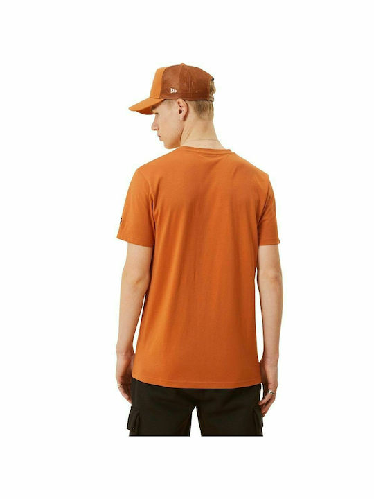 New Era New York Yankees Men's Short Sleeve T-shirt Orange