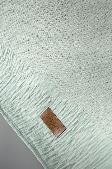 Guy Laroche Dreisitzer-Sofa Wurf 2 Seiten Escada 180x300cm Aqua