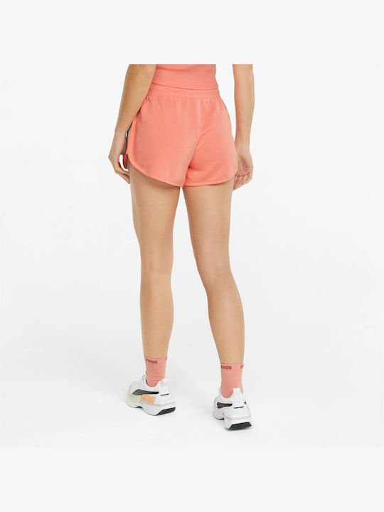 Puma Iconic T7 Women's Sporty Shorts Peach Pink
