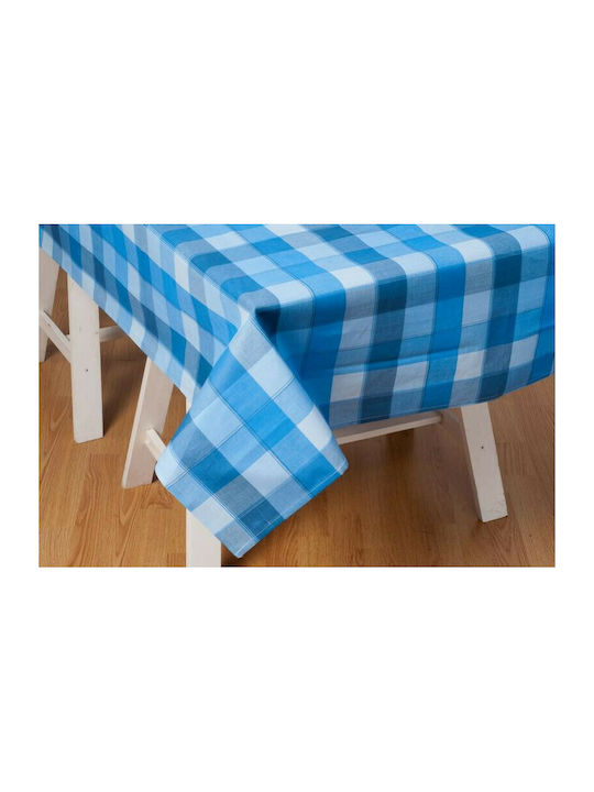 Sette Colori 6997 Cotton & Polyester Tablecloth Μπλε 140x220cm