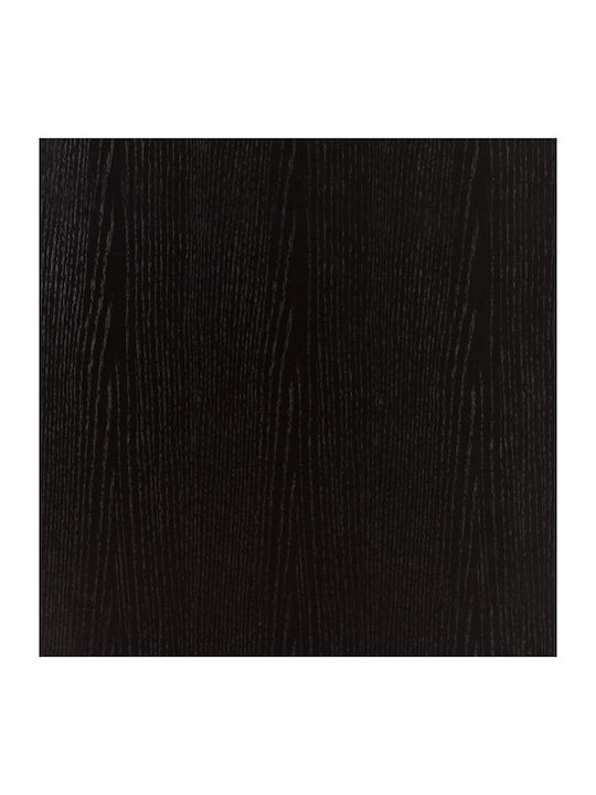 Freebox Quadratisch Tischoberfläche aus MDF Μαύρo 80x80cm FB98439.02 1Stück