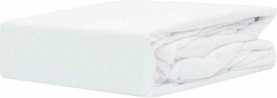 Melinen Protective Cover Semi-double Waterproof with Skirt White 120x200+30cm
