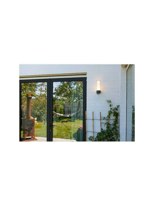 Lutec Dropa Wall-Mounted Outdoor Lantern LED IP44 9.5W with RGB Light 26x11.2x8.2εκ.