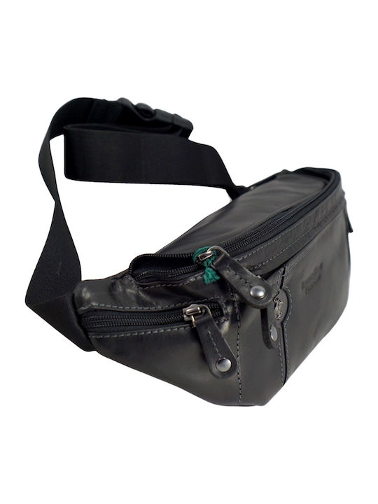 Herren Bum Bag Taille Schwarz