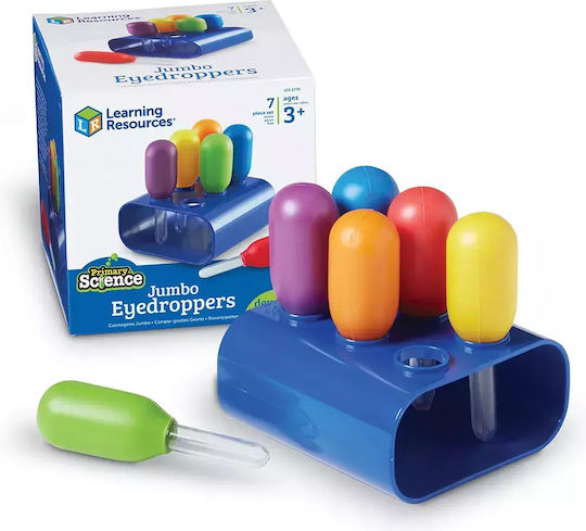 Learning Resources Jumbo Eyedroppers with Stand Educational Game Experiments for 3+ years Years Old
