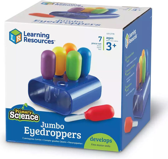 Learning Resources Jumbo Eyedroppers with Stand Educational Game Experiments for 3+ years Years Old