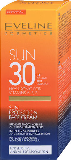 Eveline Cream Αντηλιακή Κρέμα Προσώπου SPF30 50ml