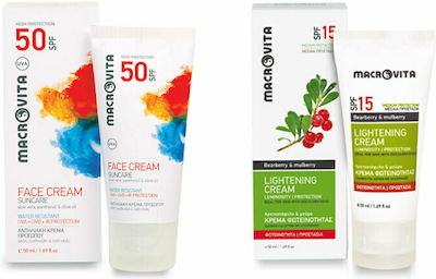 Macrovita Set with Sunscreen Face Cream