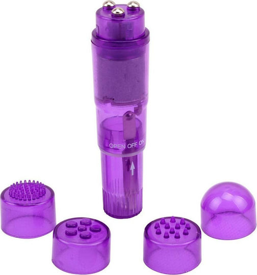 Chisa Novelties Masaj Hi-Basic Mini Vibrator Masaj 10.8cm Violet