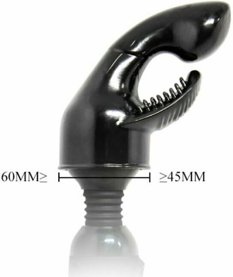Baile Power Head Interchangeable Wand Massager Head Κεφαλή για Δονητή Black