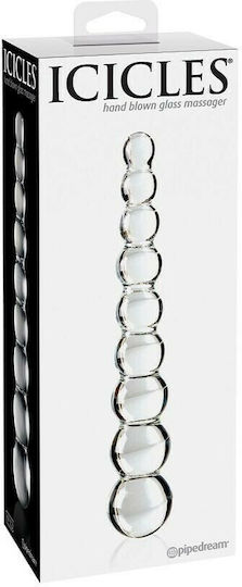 Pipedream Icicles Анални мъниста Прозрачни 21.5см