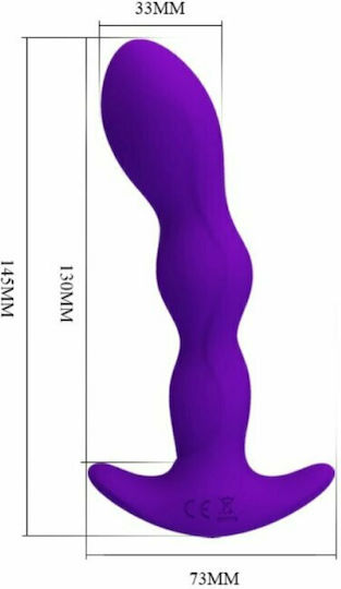 Pretty Love Special Anal Massager Πρωκτική Σφήνα Μωβ
