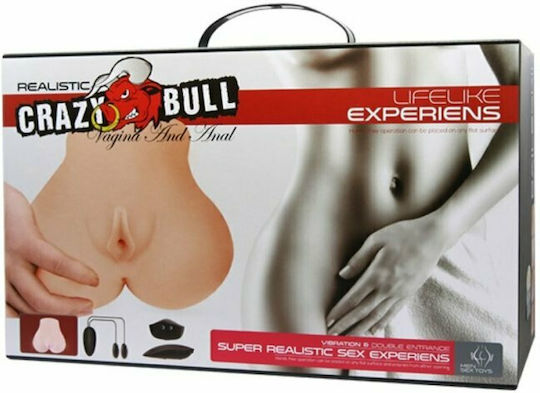 Crazy Bull Realistic Anus Vagina Vibration Posture 7 Мастурбатор Задник / Вагина BM-009131Z-1 1бр