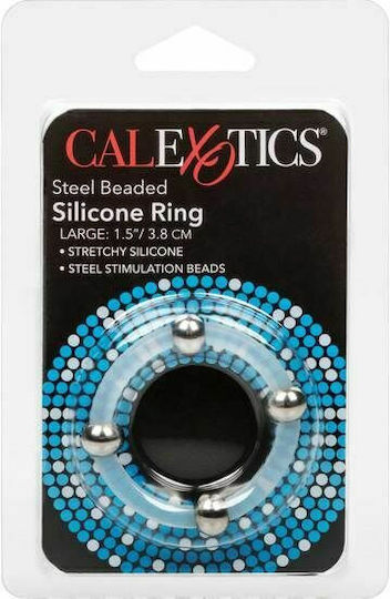 Calexotics Steel Beaded Silicone Ring Large