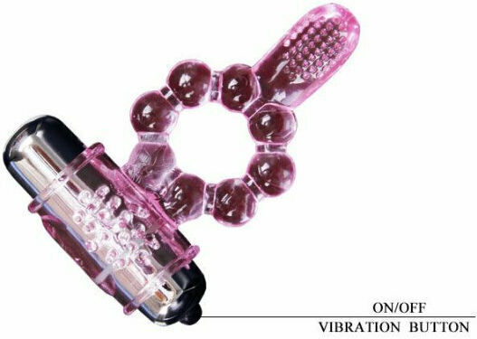 Baile Super Pleasure Tongue Ring Pink