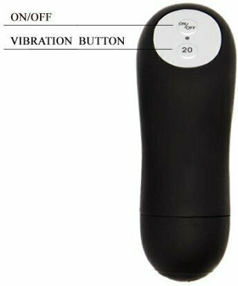 Baile Wireless Remote Controlled Power Cock Ring Black