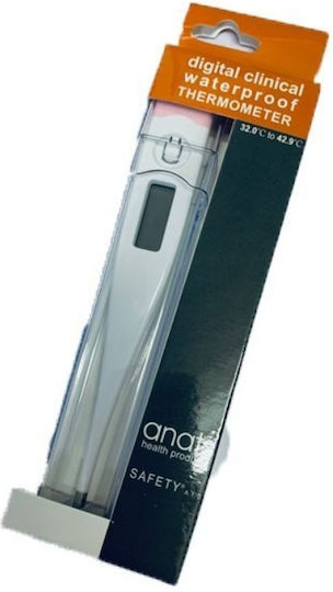 Anats Safety Clinical Digital Thermometer Geeignet für Babys Weiß