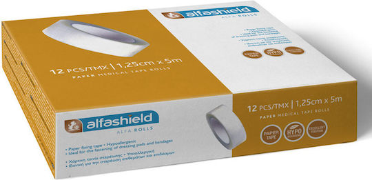 Karabinis Medical Alfashield Alfa Rolls Paper Bandage Tape 1.25cm x 5m