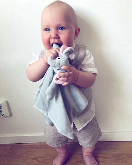 Twistshake Baby Cloth Elephant Gray