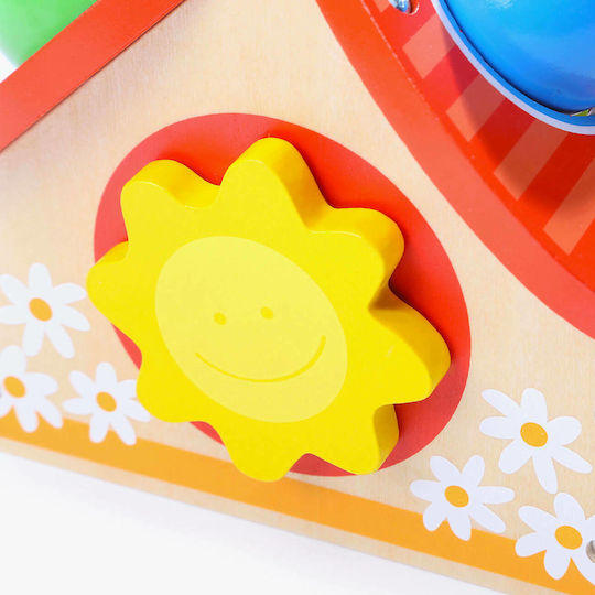 Top Bright Hammer Toy House Pounding made of Wood for 18++ Months
