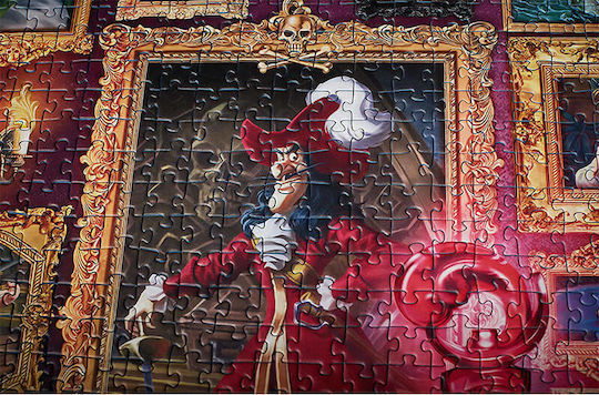 Villainous Captain Hook Puzzle 2D 1000 Teile