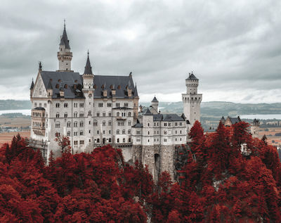 Mindbogglers Nueschwanstein Castle Germany Puzzle 2D 1000 Pieces