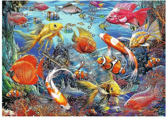 Hidden Shapes Collection Underwater Life Puzzle 2D 1000 Pieces