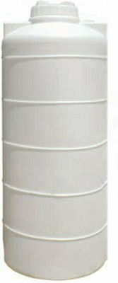Mytherm Σ6 ECO Πλαστική Δεξαμενή Νερού / Πετρελαίου / Λαδιού Κυλινδρική Κάθετη 300lt Λευκή