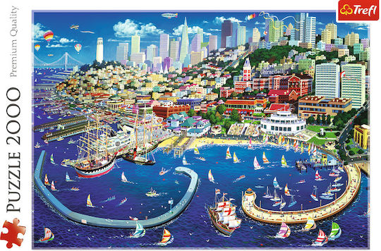 Puzzle San Francisco Bay 2D 2000 Piese