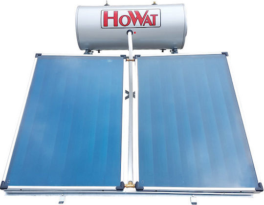 Howat Ηλιακός Θερμοσίφωνας 160 λίτρων Inox Τριπλής Ενέργειας με 3τ.μ. Συλλέκτη