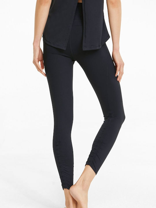 Puma Studio Women's Cropped Training Legging High Waisted Black