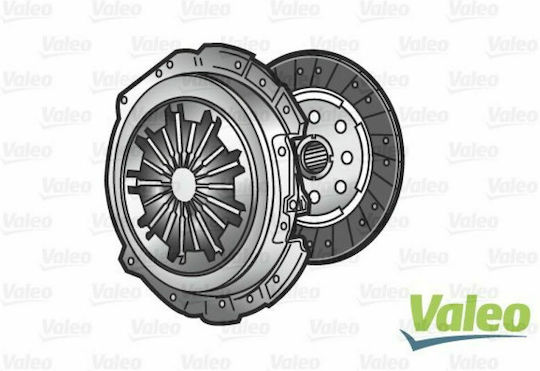 Valeo Clutch Set for Opel Tigra TwinTop 1.3 CDTI (2004+) 69hp