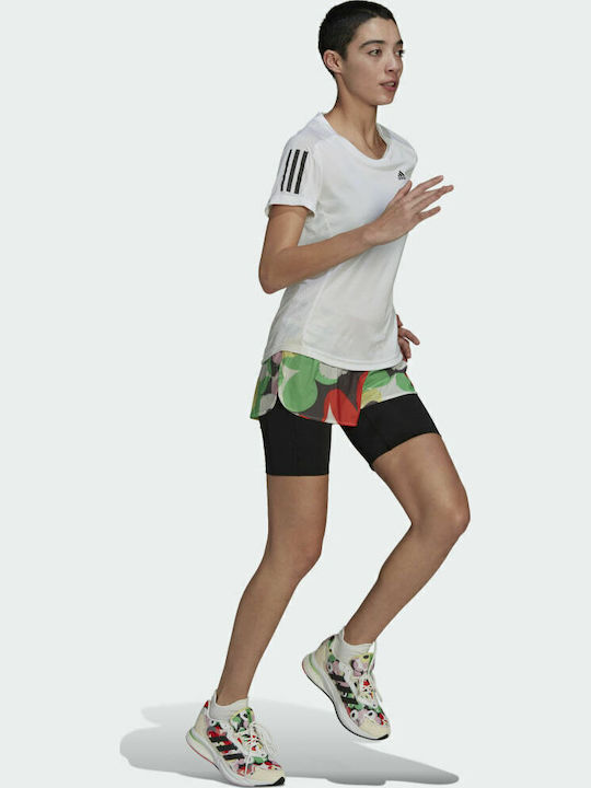 X Marimekko Women's Sporty Shorts Orange