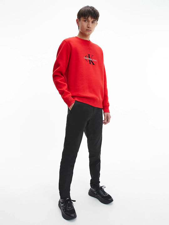 Trousers Chino Elastic in Slim Fit Black