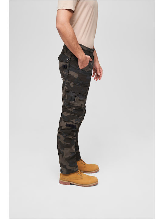 1016 Trousers Cargo in Slim Fit Dark Camo