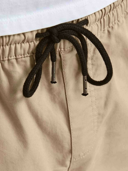 Herrenhose Elastisch Beige