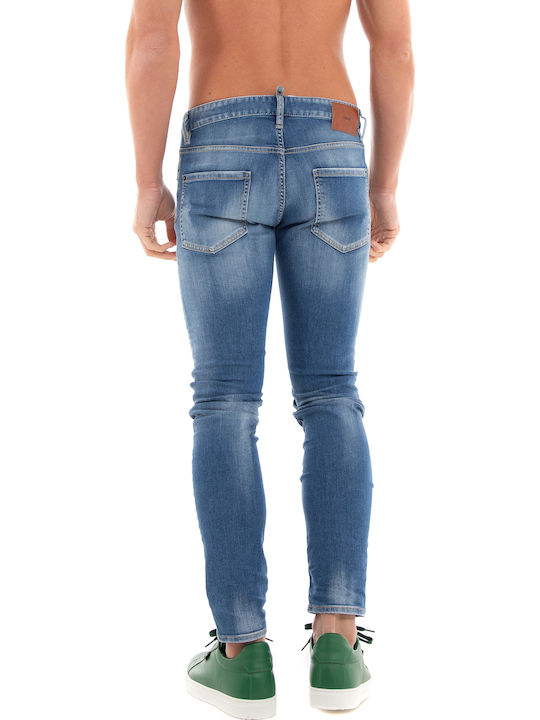Cool Guy Herren Jeanshose Elastisch Hellblau
