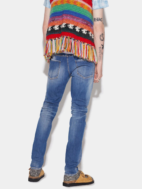 Cool Guy Herren Jeanshose Elastisch Hellblau